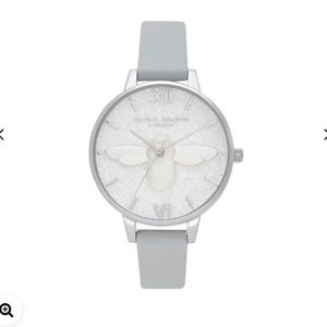 OLIVIA BURTON LONDON Eco Strap Glitter Bee Watch